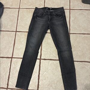 PAIGE Gray Denim Jeggings